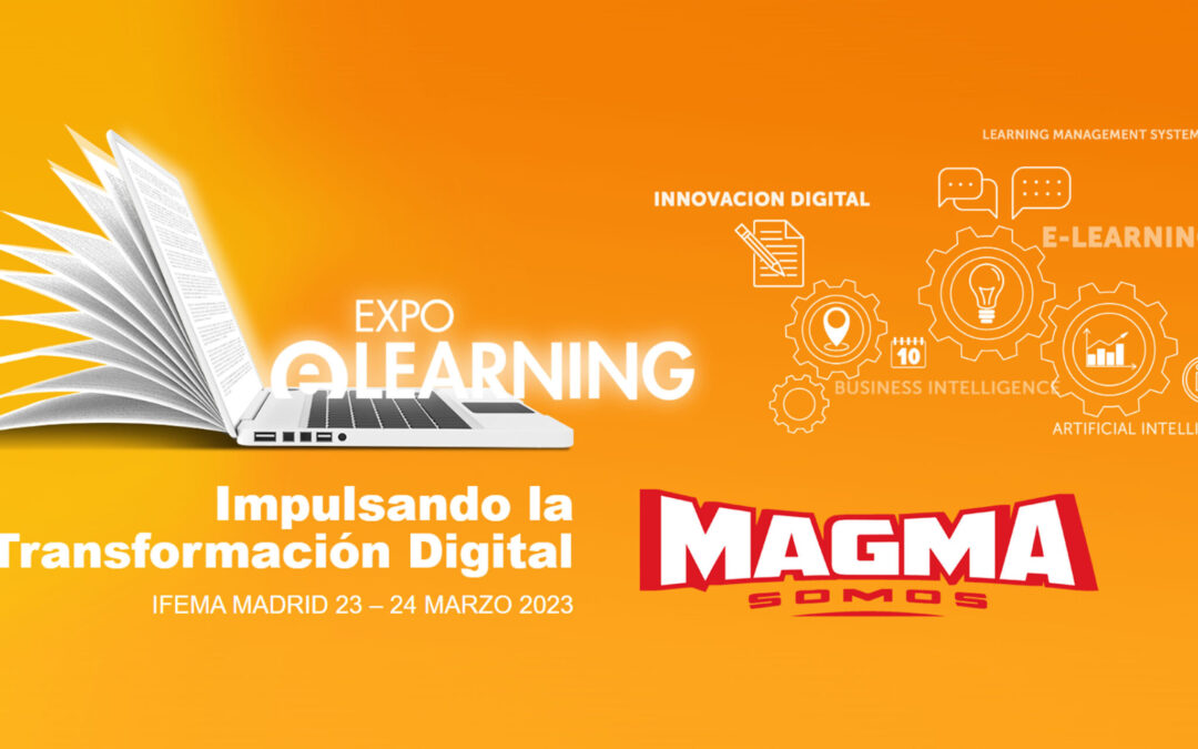 Magma Somos presenta su idea de la formación en Expoelearning 23